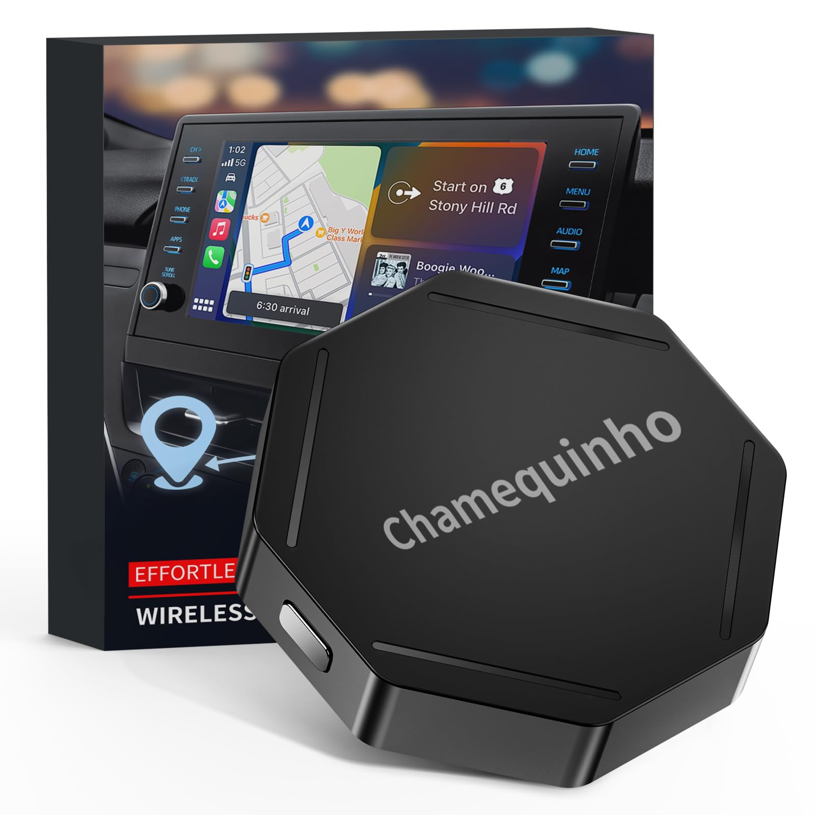 Amazon.co.jp: carplay ai box 2 in 1 CarPlay&Android Auto 