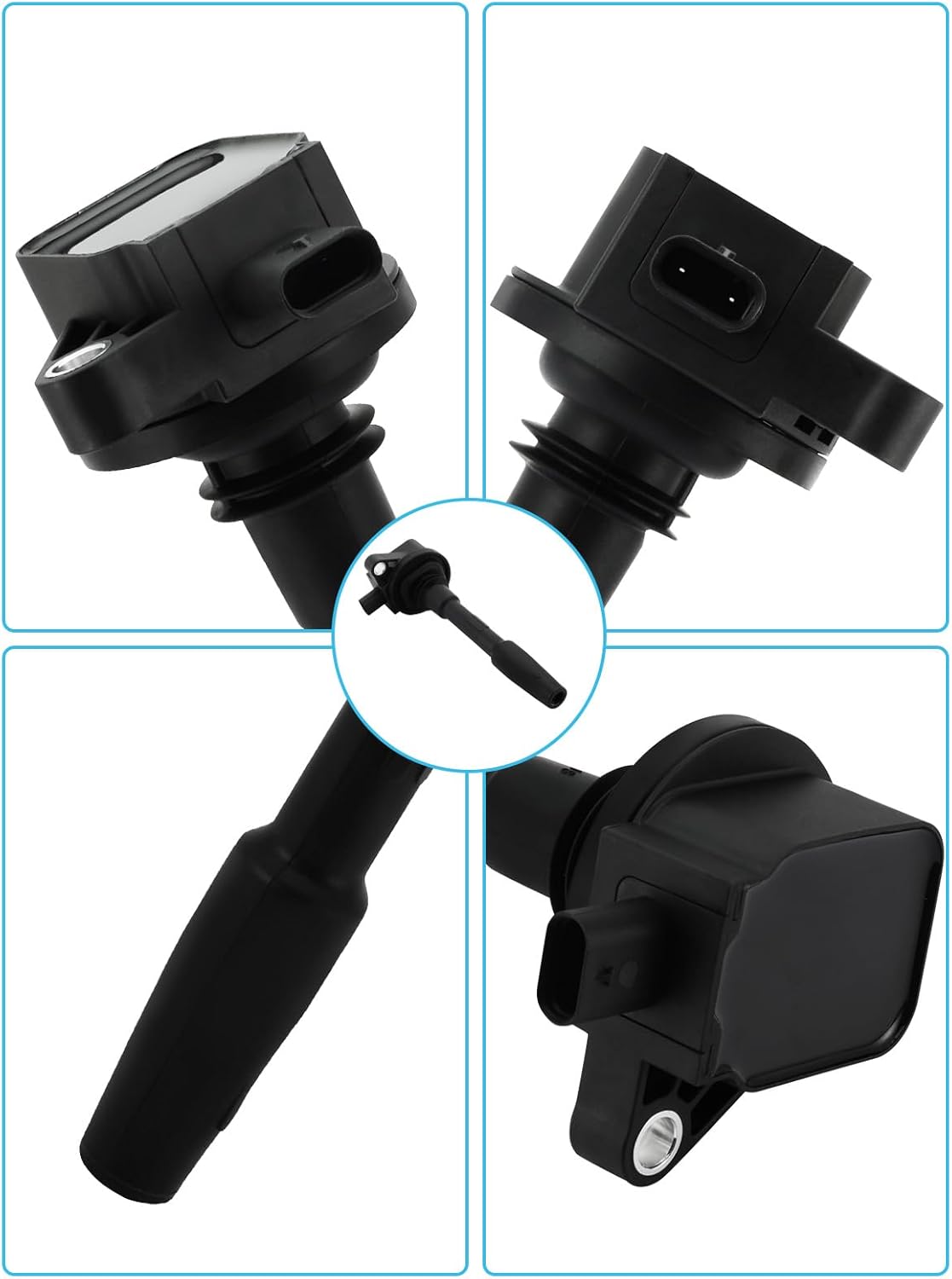 Set Of 7 UF835 Ignition Coil Pack 【5.0L Only】 For Ford F150 2018-2021 Mustang 2018-2020, Replace # DG565 5C2272 JR3Z12029A UF869