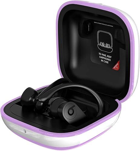 Miniatura 1 de Funda compatible con Powerbeats Pro, antipérdida y a prueba de golpes, fácil de transportar, funda protectora de silicona duradera para Beats