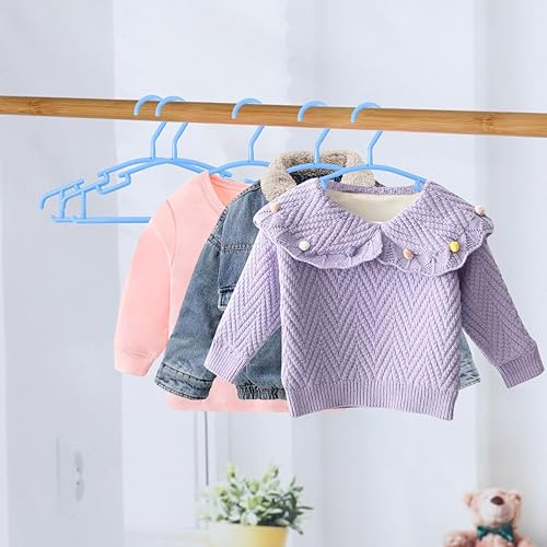 Miniatura 6 de Perchas o ganchos para bebé y niños, 100 ganchos de plástico para niños, ganchos pequeños