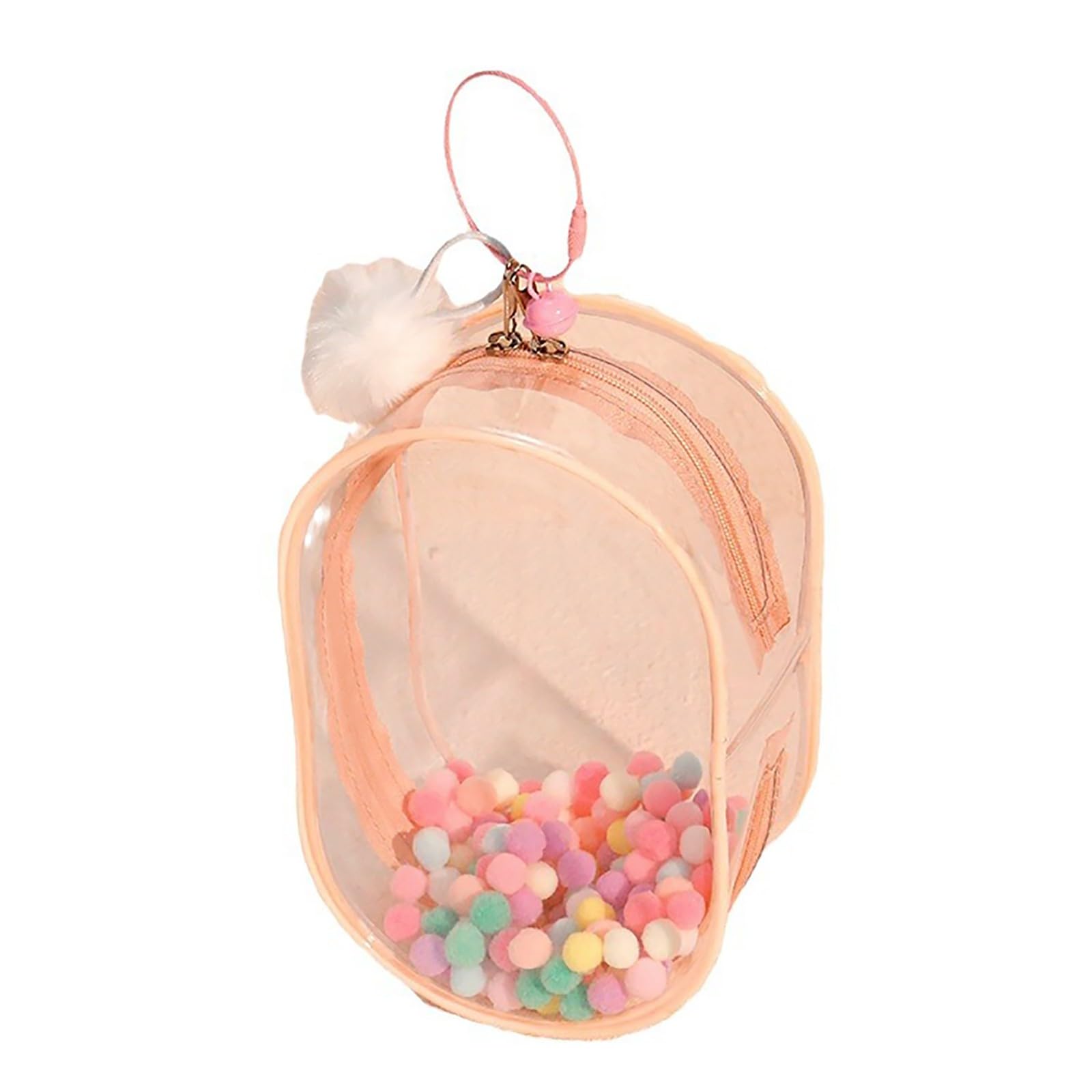 Per portachiavi Labubu Bag Custodia protettiva trasparente per borsa per bambola (senza bambola) # 466360  26