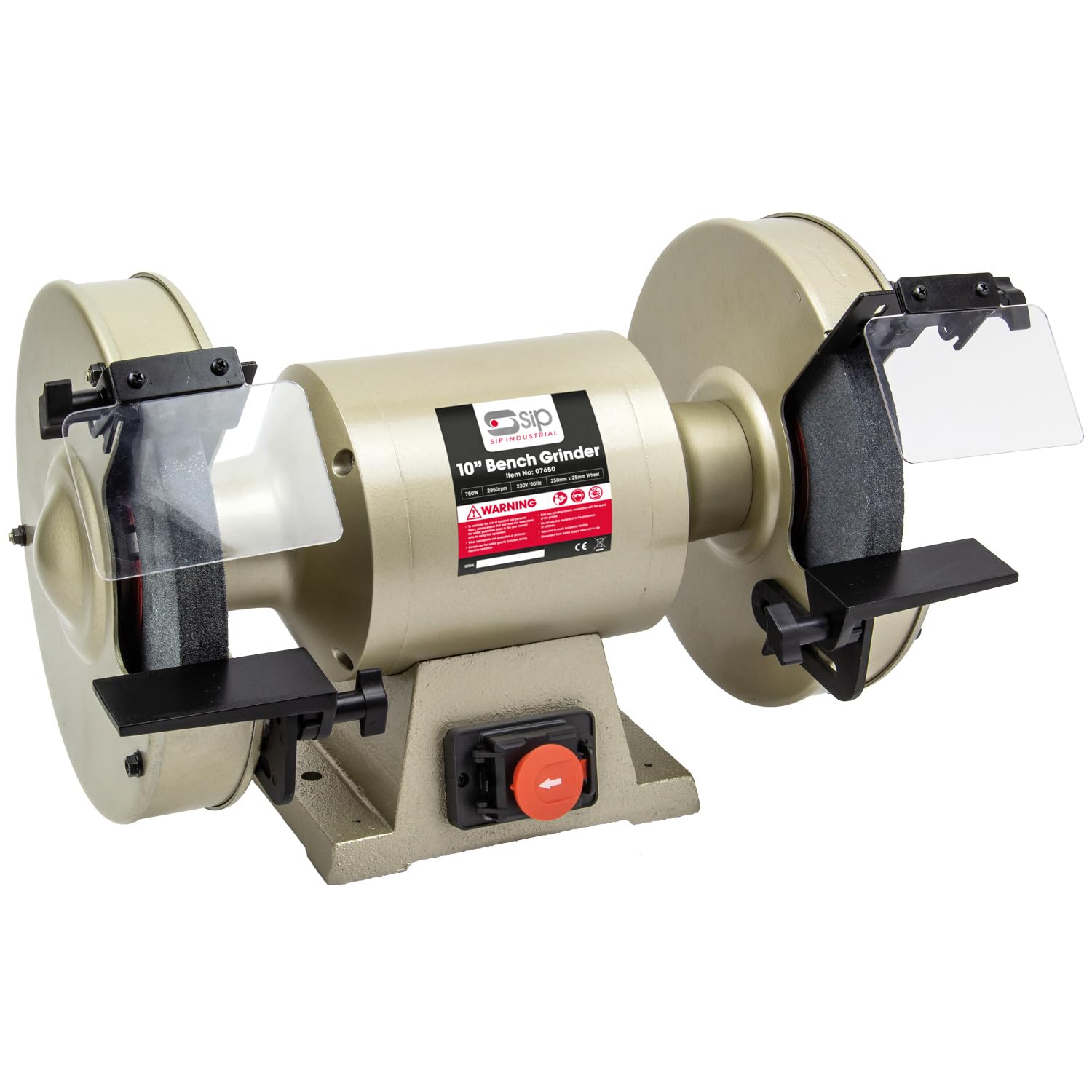 SIP Industrial 10"" Professional Bench Grinder