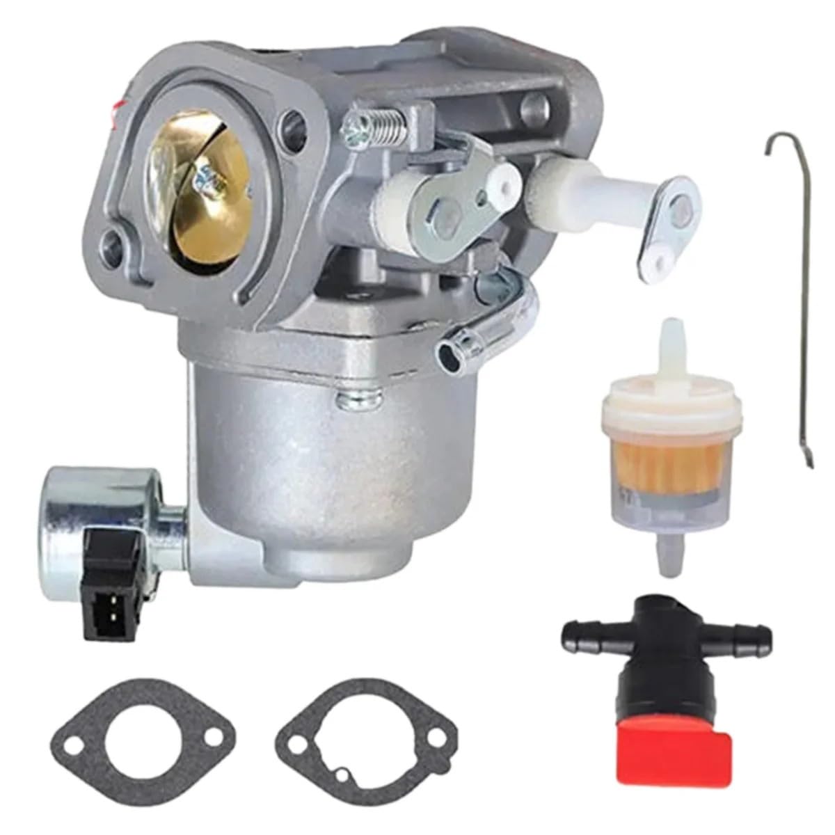 [Piezas de Motocicleta] Juego de carburador y Juntas 594207 para cortacésped con Motor Briggs & Stratton Intek [Fácil de reemplazar]