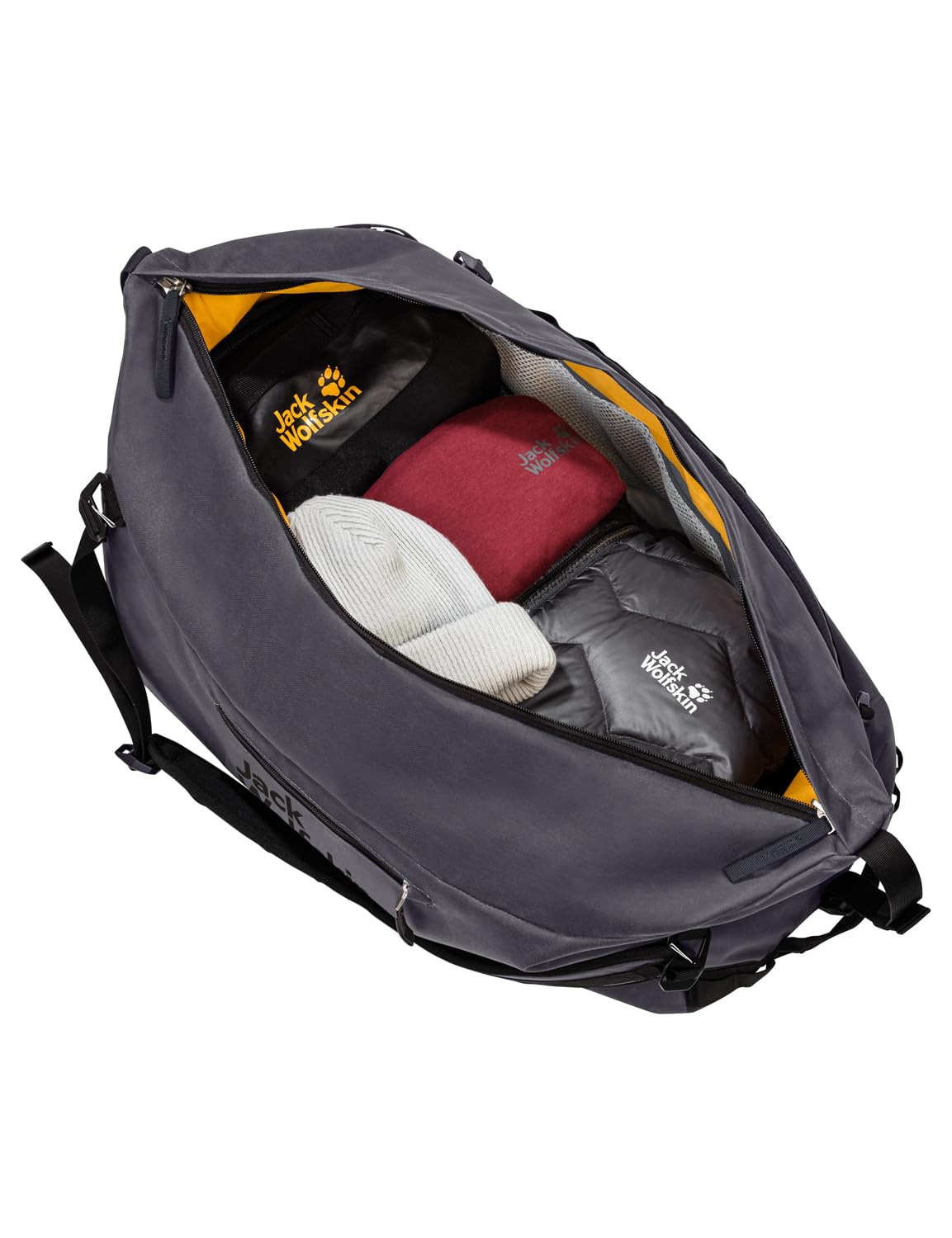 Jack Wolfskin Traveltopia torba podróżna 59 cm, Phantom, 45, na zewnątrz