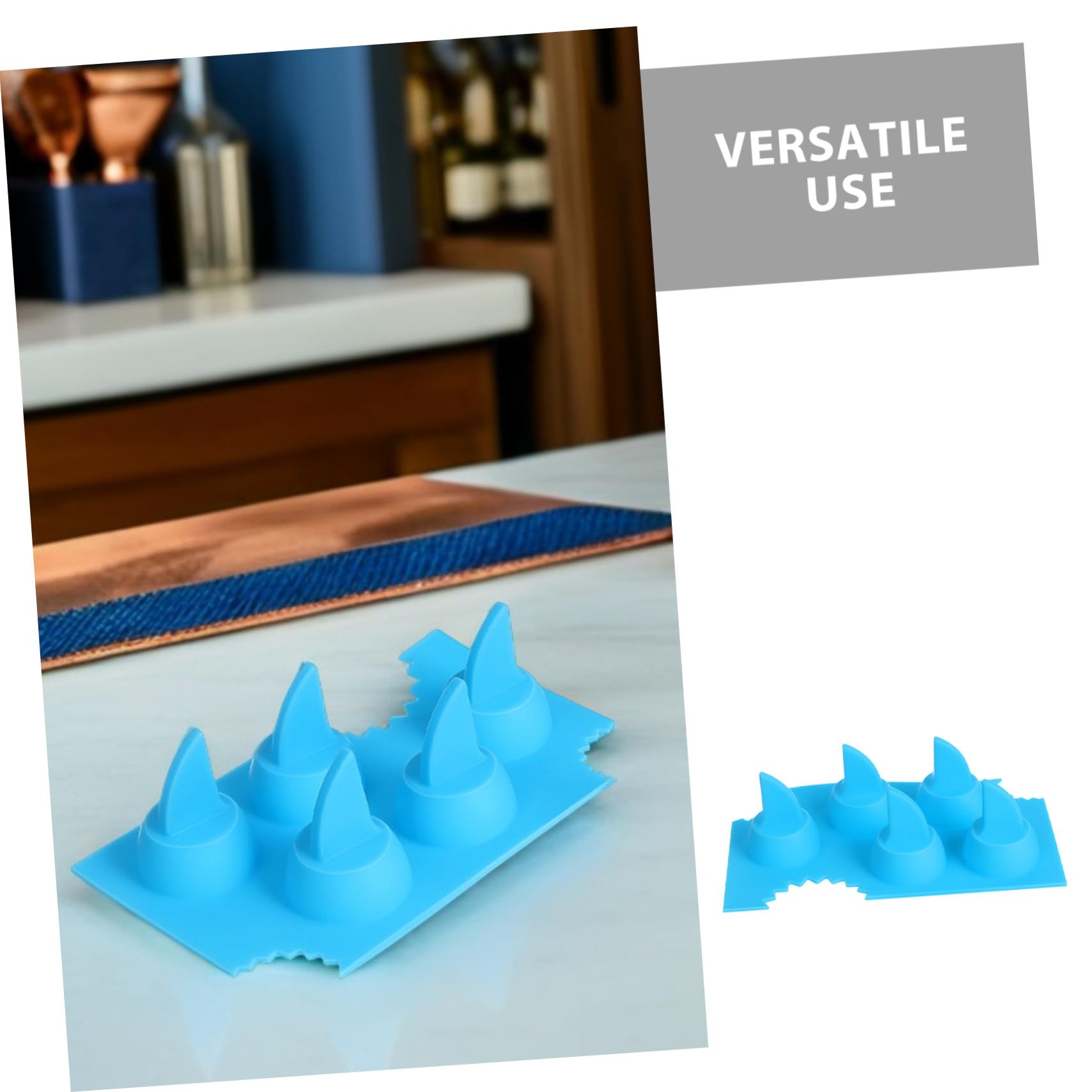 PRETYZOOM 24 Kreatives Eisgitter Lustige Eisschale Silikon-eiswürfelschalen Für Den Gefrierschrank Eiswürfelbereiter Eisformen Lustige Formen Eiswürfelformschalen Kieselgel Himmelblau