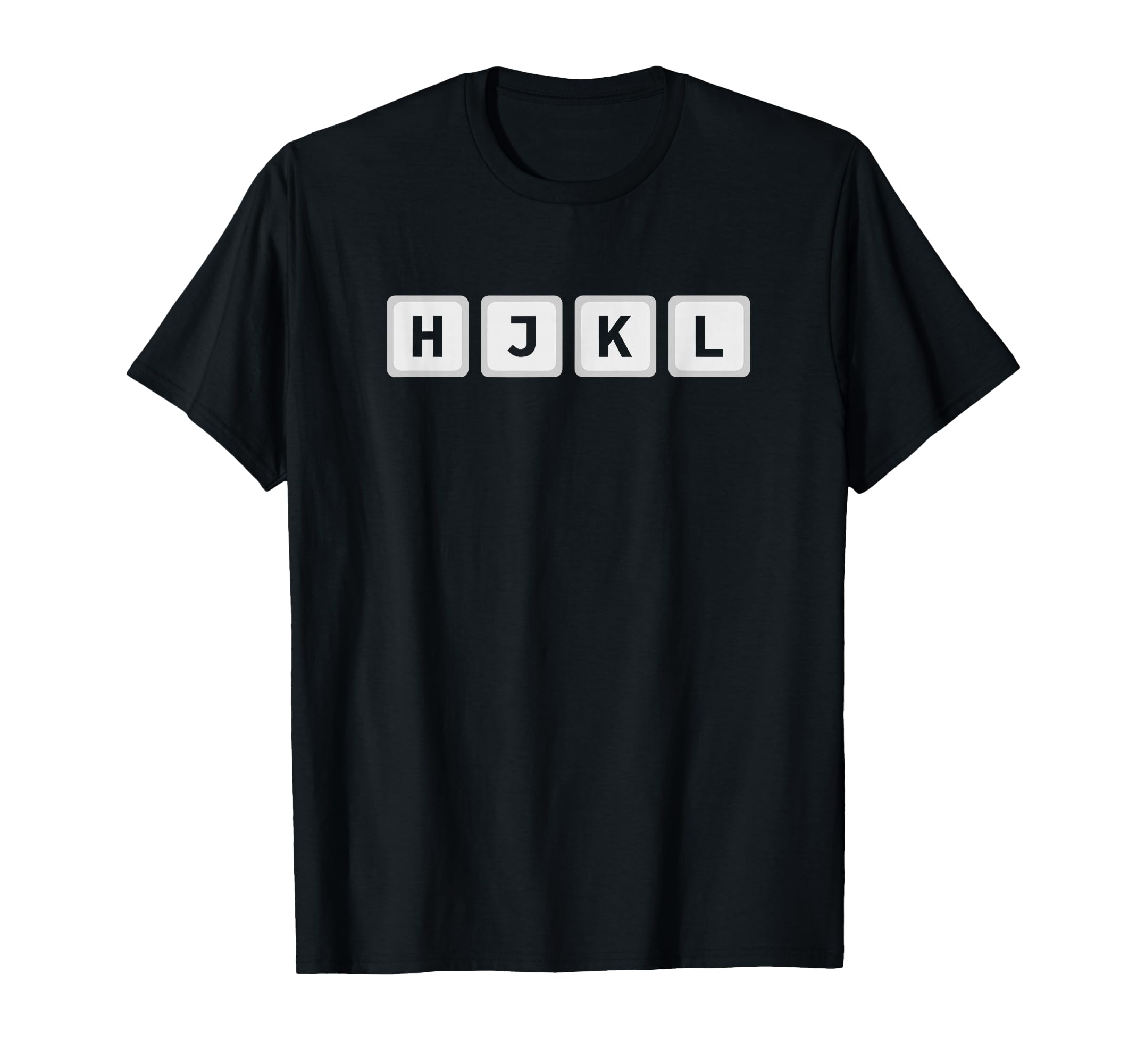 HJKL Computer Keys Design for vi & Vim Code Geeks & Nerds T-Shirt