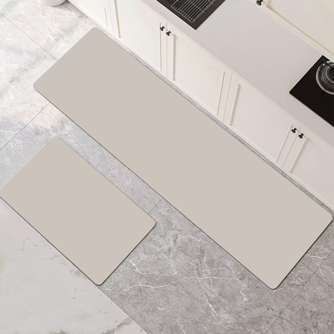 Alfombras de cocina súper absorbentes y de secado rápido con base antideslizante