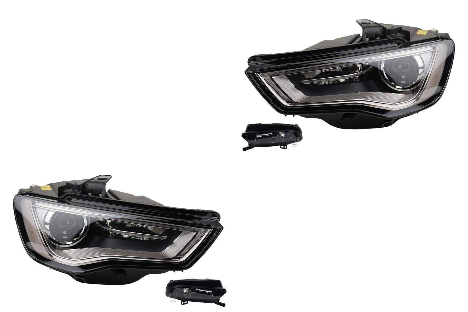 Kit Fari Anteriori Eisenfels Per Audi A3 8P1 - Inclusi 4 Lampadine H7 Classic - Foto 2