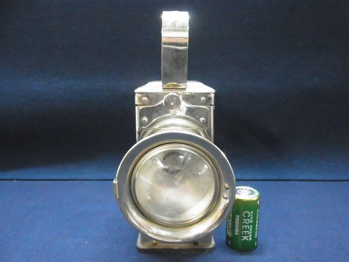 Amazon.co.jp: B合図燈 箱型 鉄道 旧国鉄 掘出物 信号灯 カンテラ