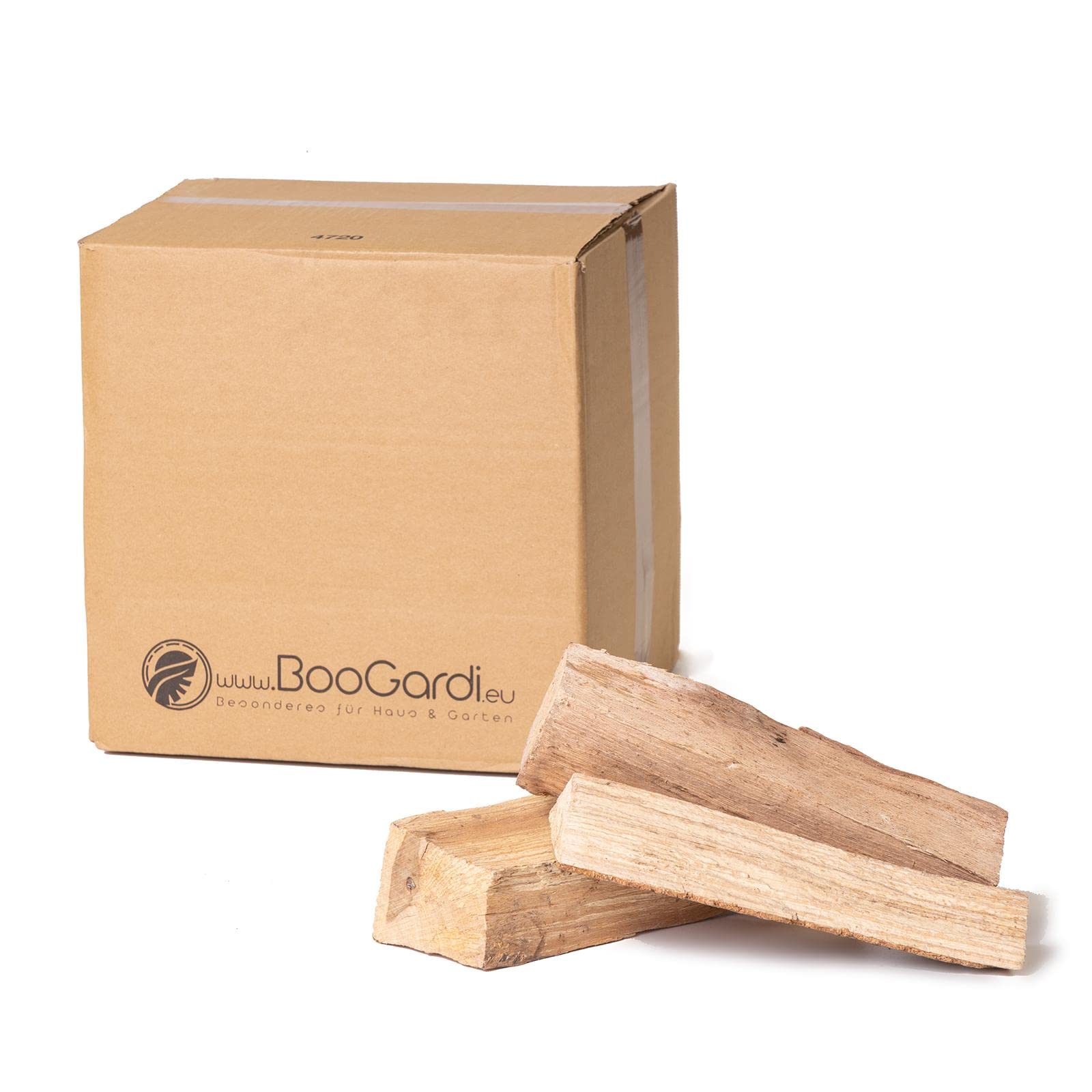 Bois De Chauffage Allemand - 30kg Hêtre Ou Chêne | Bûches 25-28cm, Séché <25% | Pour Cheminée, BBQ, Feu De Camp