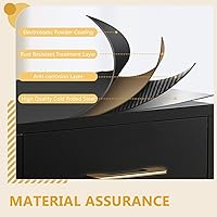 Vista 4 de Carrito de Salón Hicomony con Ruedas, Carro de Salón con 4 Soportes y 2 Cajones, Estación Móvil para Estilistas de Cabello para Almacenamiento