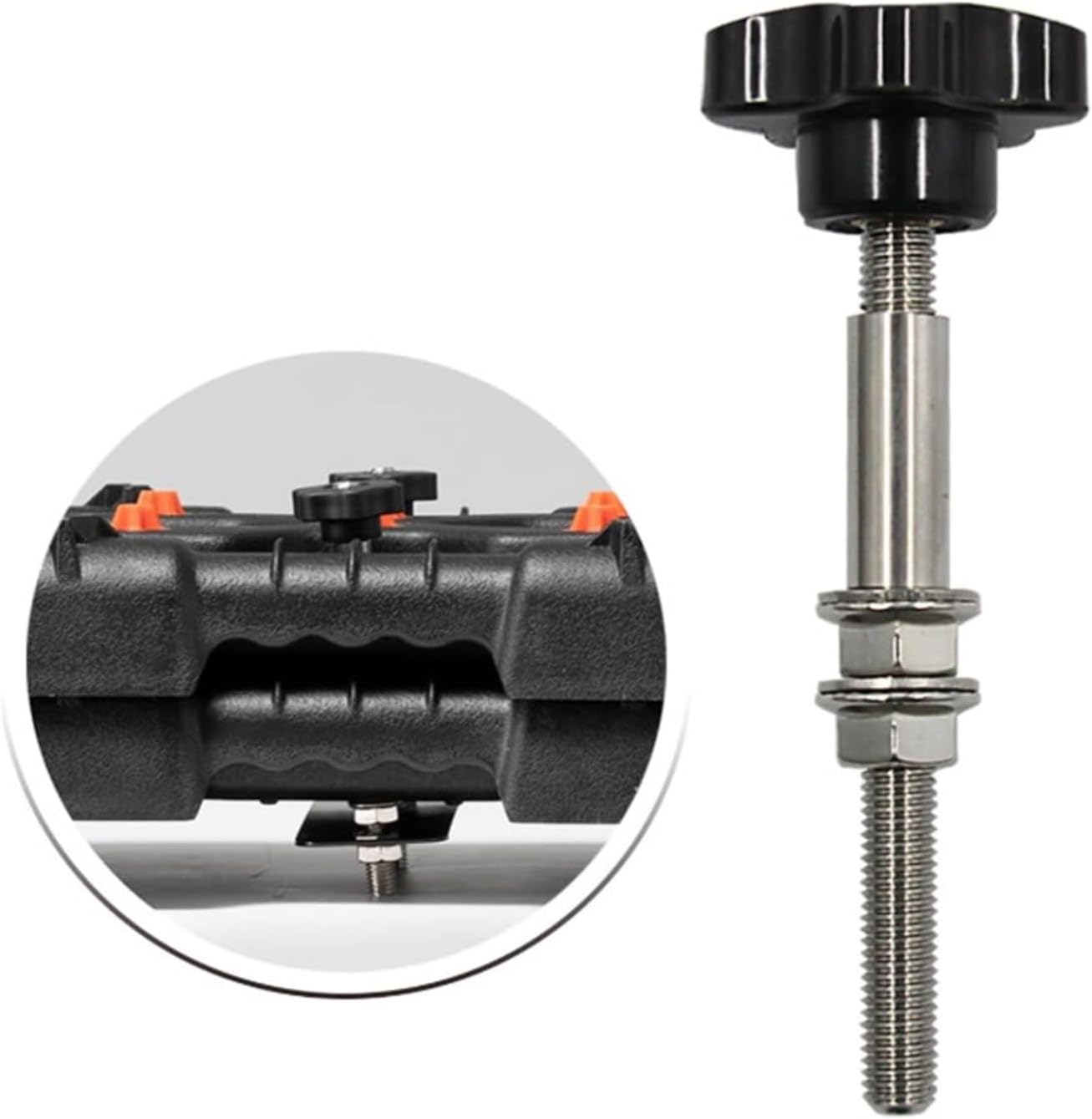 Vehicle Roof Rack Systems Mounting Traction Board Mount Surfaces Anti-Rust Pin Tractions Traction Pins