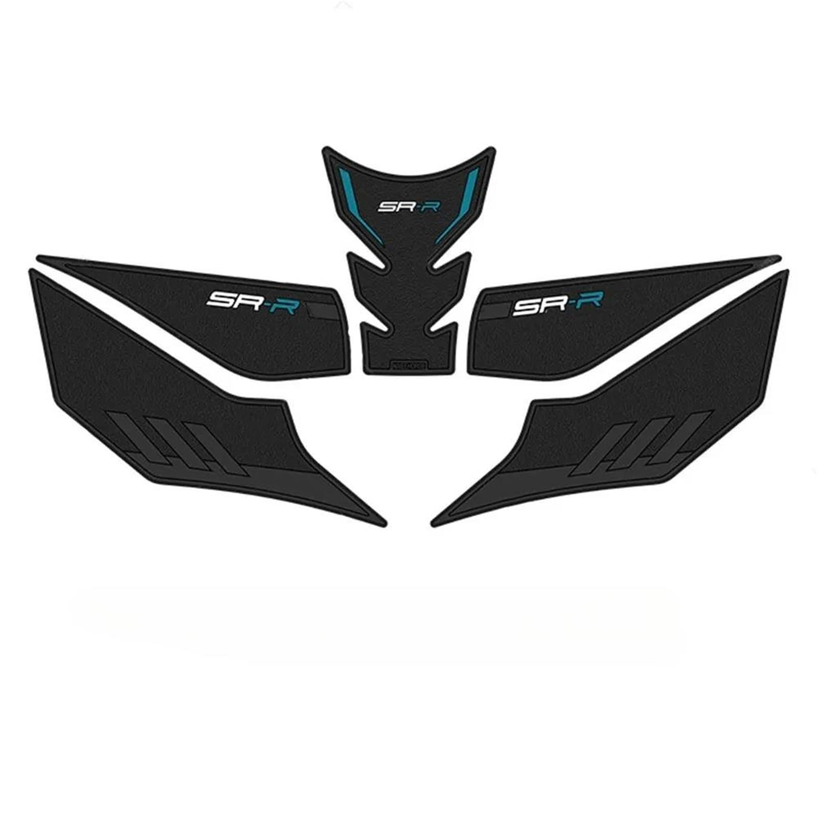 for CFMOTO 675SR 675 SS SR SR-S Body Protection Stickers 675SR-R Motorcycle Fuel Tank Pad Grip Decal Fishbone Tank Pad(Color1)