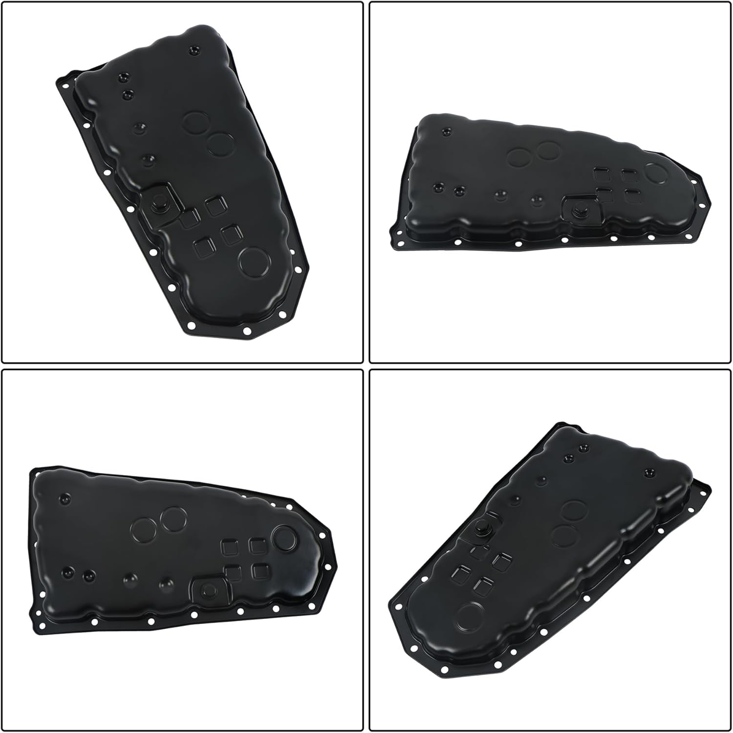 GXYWADY Transmission Oil Pan with Drain Plug Replacement for Lancer 2007-2017 for Outlander 2013-2022 for Outlander Sport 2011-2023 for RVR 2011-2023 Replacement for 2705A048 2705A062