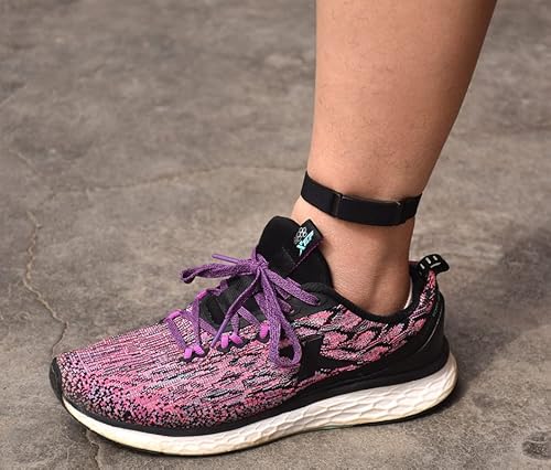 Grestun 調節可能なゴムバンド2個パック 手首と足首用バンド トライグライドスライダー付き Fitbit Inspire 2/1/HR用 伸縮性バンド 男女兼用 (ブラック、Mサイズ)