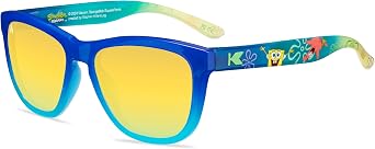 Knockaround SpongeBob SquarePants Kids Premiums Polarized Sunglasses Kids - Impact Resistant Lenses & Full UV400 Protection