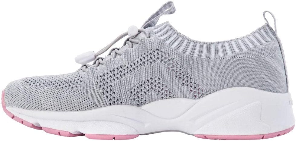 Propet Women's Stability ST, Grey/Pink, 5 Wide US