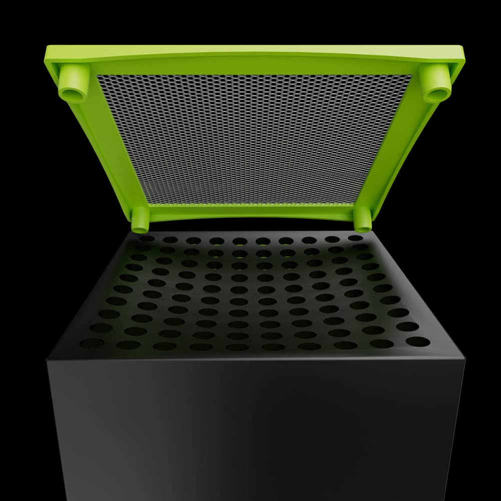 Support de protection anti-poussière pour Xbox Series X - Support de filtre multifonction - Pour console de jeu - En PVC