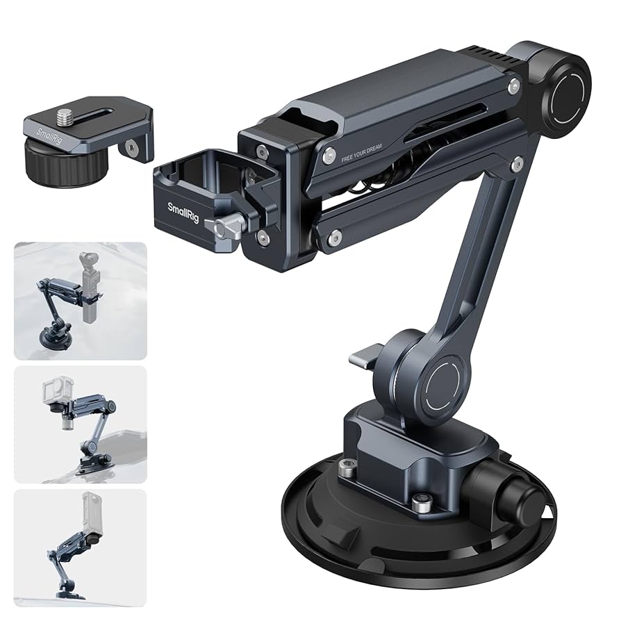 【美品】SmallRig ミニショックアブソーバーアーム 5123 Amazon.com: SMALLRIG Mini Shock Absorber Arm, 4-inch Vacuum
