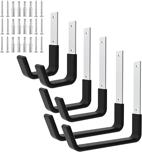 Ganchos de utilidad resistentes para almacenamiento de garaje, ganchos de pared, ganchos de garaje resistentes, ganchos de pared de garaje, soporte