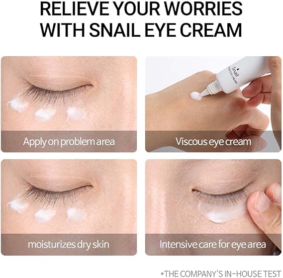 Scinic Snail Matrix Eye Cream Salyangoz Özü ve Peptide İçeren Yoğun Nemlendirici Göz Kremi