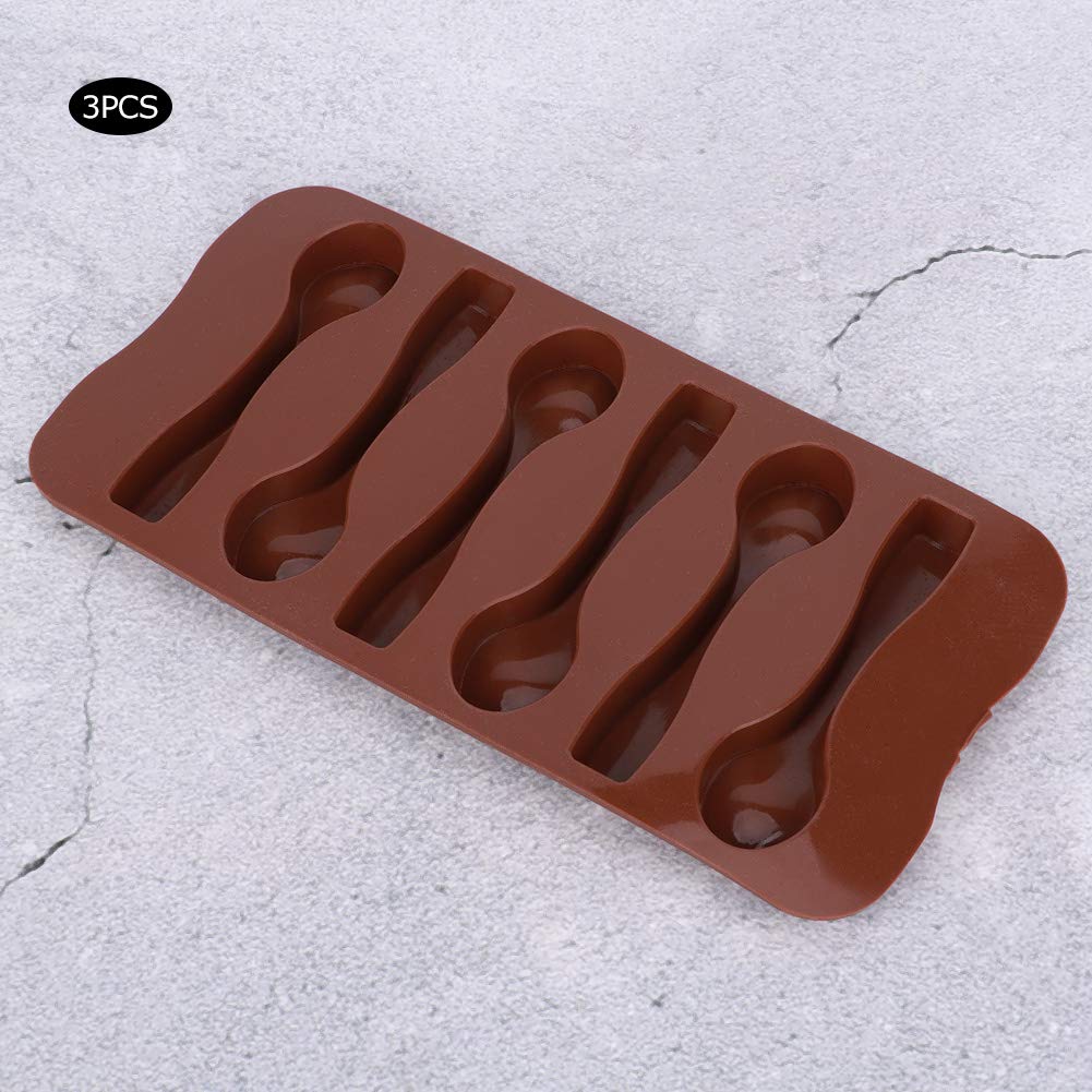 Molde De Silicona Para Chocolate, Cuchara, Molde Para Hornear