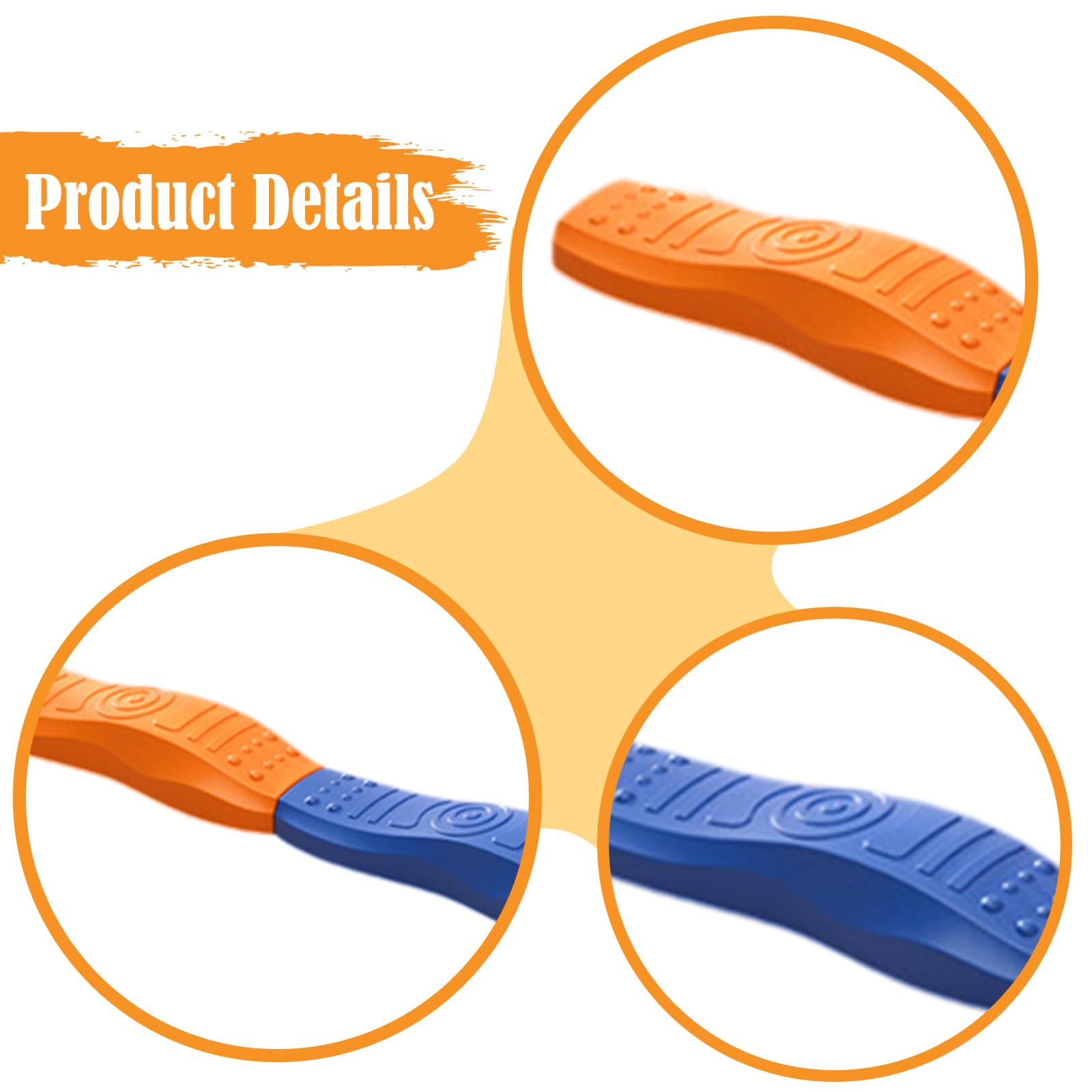 8 Stück Balanciersteine Kinder Gleichgewichtsbalken Stepping Stones Hindernis Parcours Koordinationstraining Lernspielzeug Aus Stabilem PP für Aktive, 4pcs A