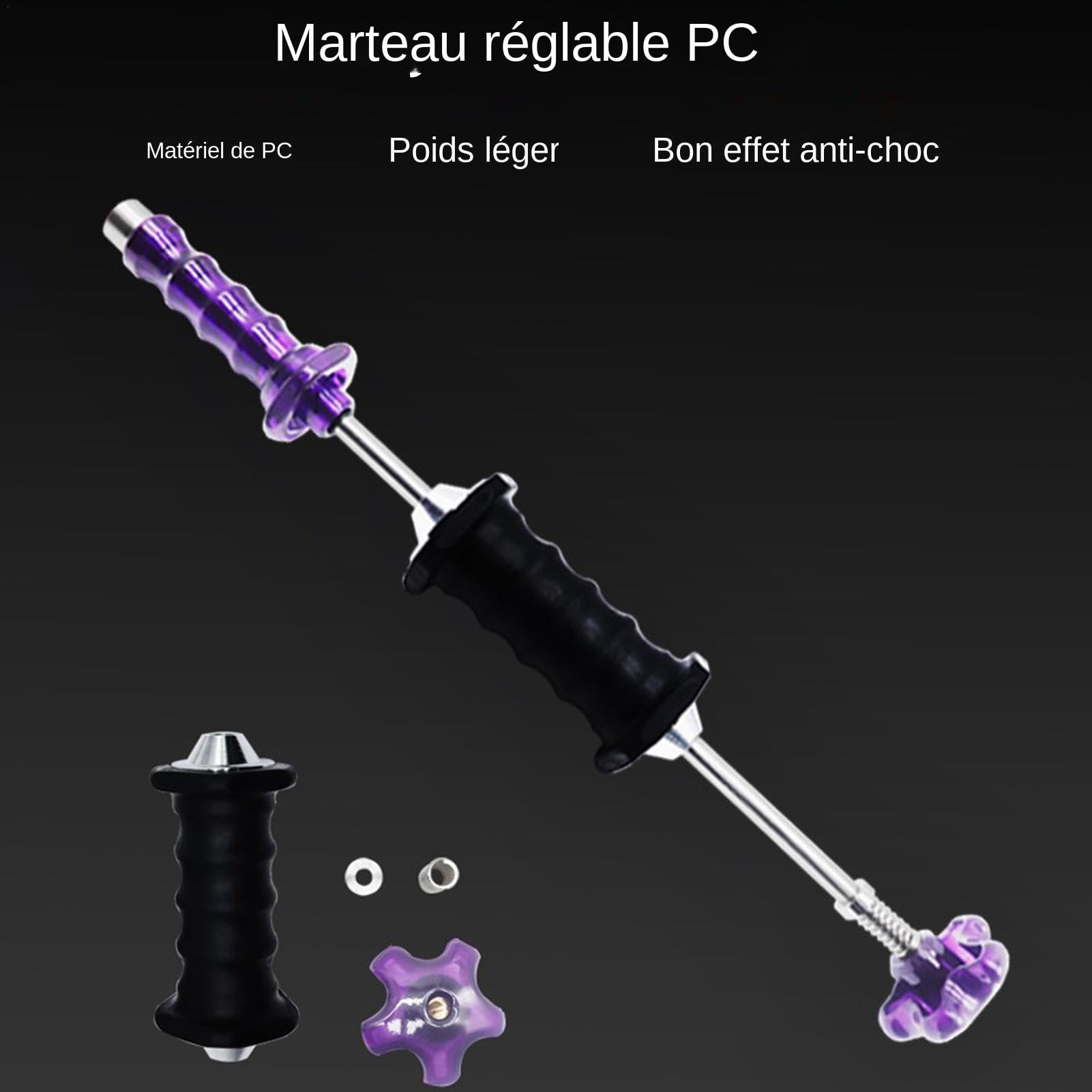 Extracteur de débosselage, extracteur de bosses à marteau | coulissant - Onglets de débosselage automatique | Débosselage de carrosserie automobile, outils de carrosserie automobile à l