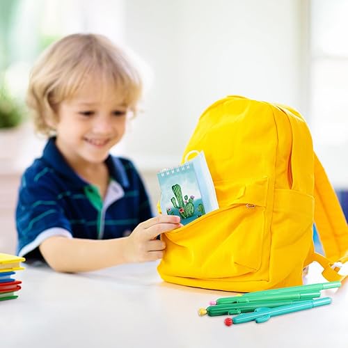 Miniatura 7 de Fulmoon 48 blocs de notas en espiral de cactus a granel con bolígrafo de cactus, mini bloc de notas para bolígrafo, mini bloc de notas, cuaderno de