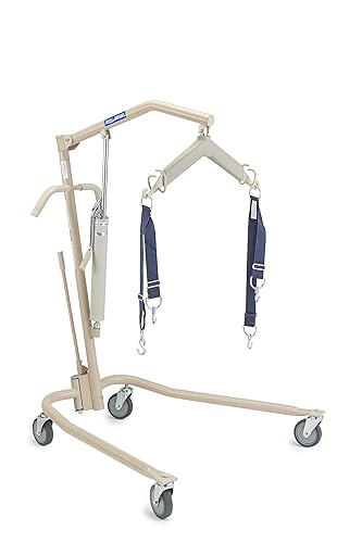 Miniatura 2 de Invacare 9070 Correa de polipropileno para elevación de pacientes, talla única, azul, paquete de 2