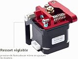 Redrex Ender 3 Upgraded Aluminum Bowden Extruder with 40 Teeth MK8 Drive Gear for Creality Ender 3 V2,Ender 3 Pro,CR-10 Series and other Reprap Prusa 3D Printers - 5