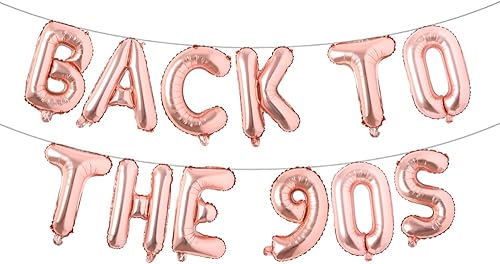 Miniatura 12 de Cartel de globos de regreso a los 80, pancarta de fiesta de cumpleaños de los años 80 y 90, globo retro para fiesta de los 80, decoraciones de