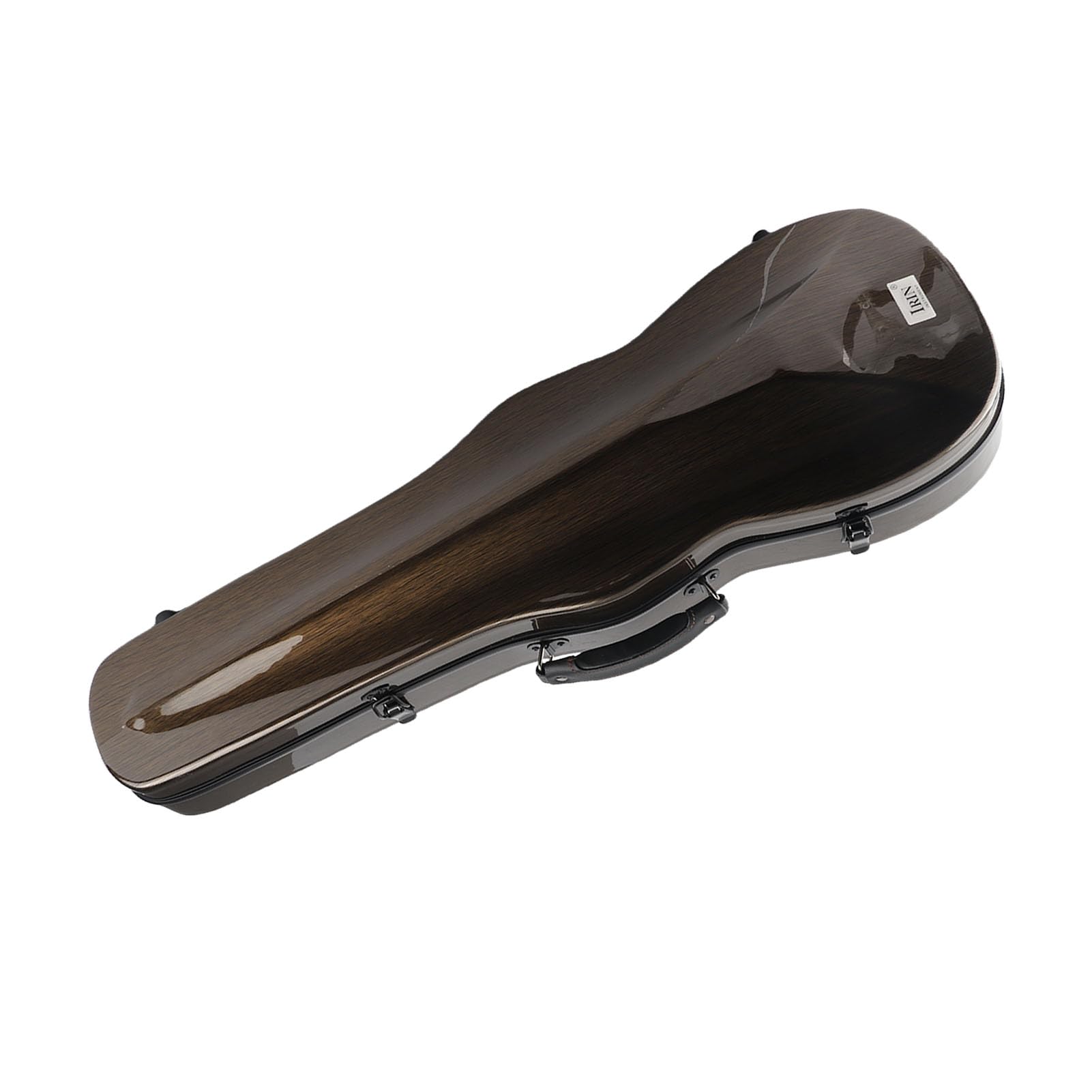 Estuche de Transporte para Violín Ligero con Humidificador e Higrómetro para Viajeros 1 Unidad (Café)