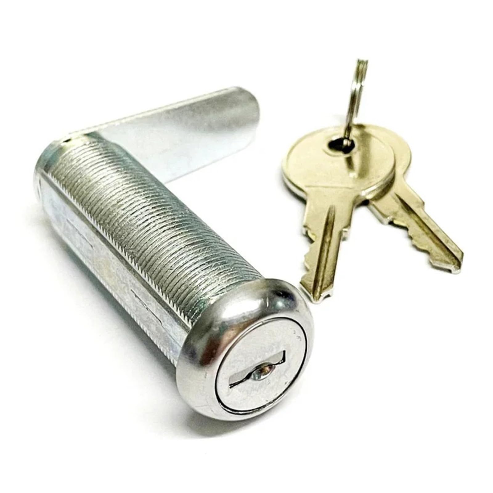 Cam Lock 54mm for Cabinet Wardrobe Box Cupboard Gym Locker 1pcs Key Different/Alike(Key Different)