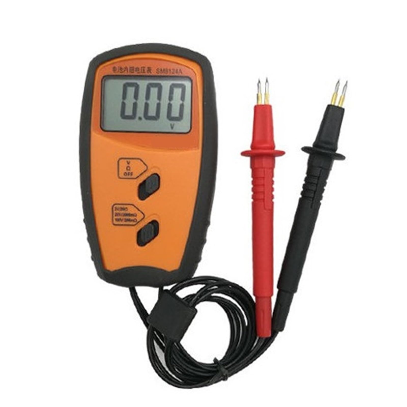 Compteur D'impédance De Résistance De Batterie Interne Voltmètre De Résistance De Batterie Testeur De Batterie Invite De Basse Tension pour Prises domestiques, fusibles, Piles