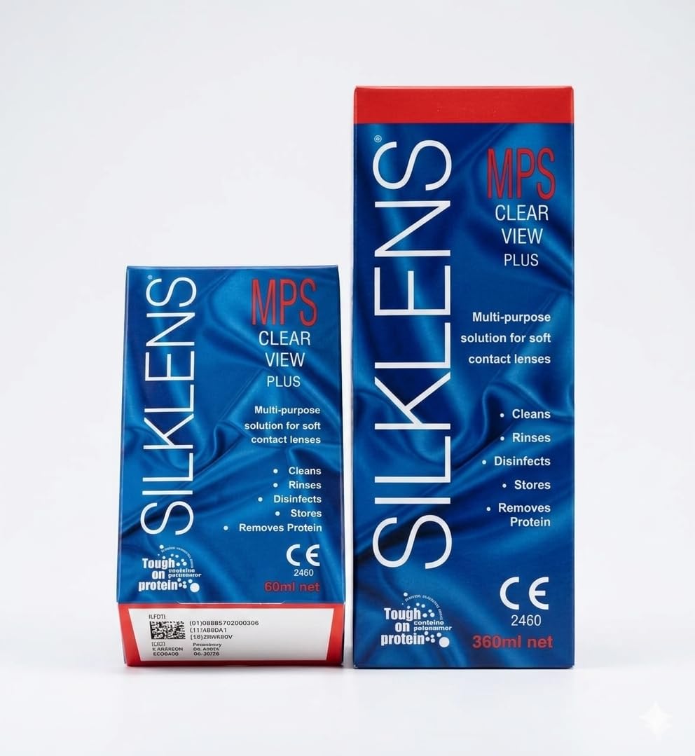 Optimix Silklens Multi-Purpose Lens Solution, 360ml + 60ml (With lens container)-image-27
