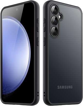 JETech Matte Case for Samsung Galaxy S23 FE, Black
