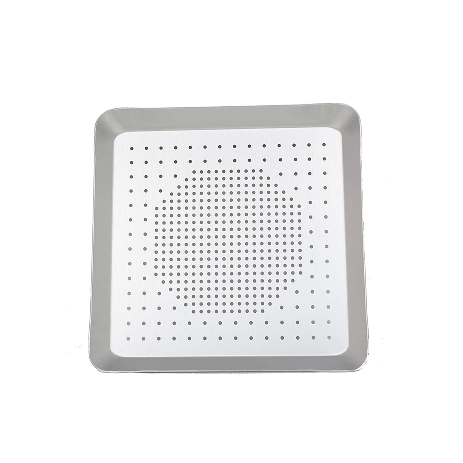 Pizza Baking Dish 8 Inch-16 Inch Heat Resistant Non-Stick Punching Pizza Plate Non-Stick Portable Lightweight 12Inch