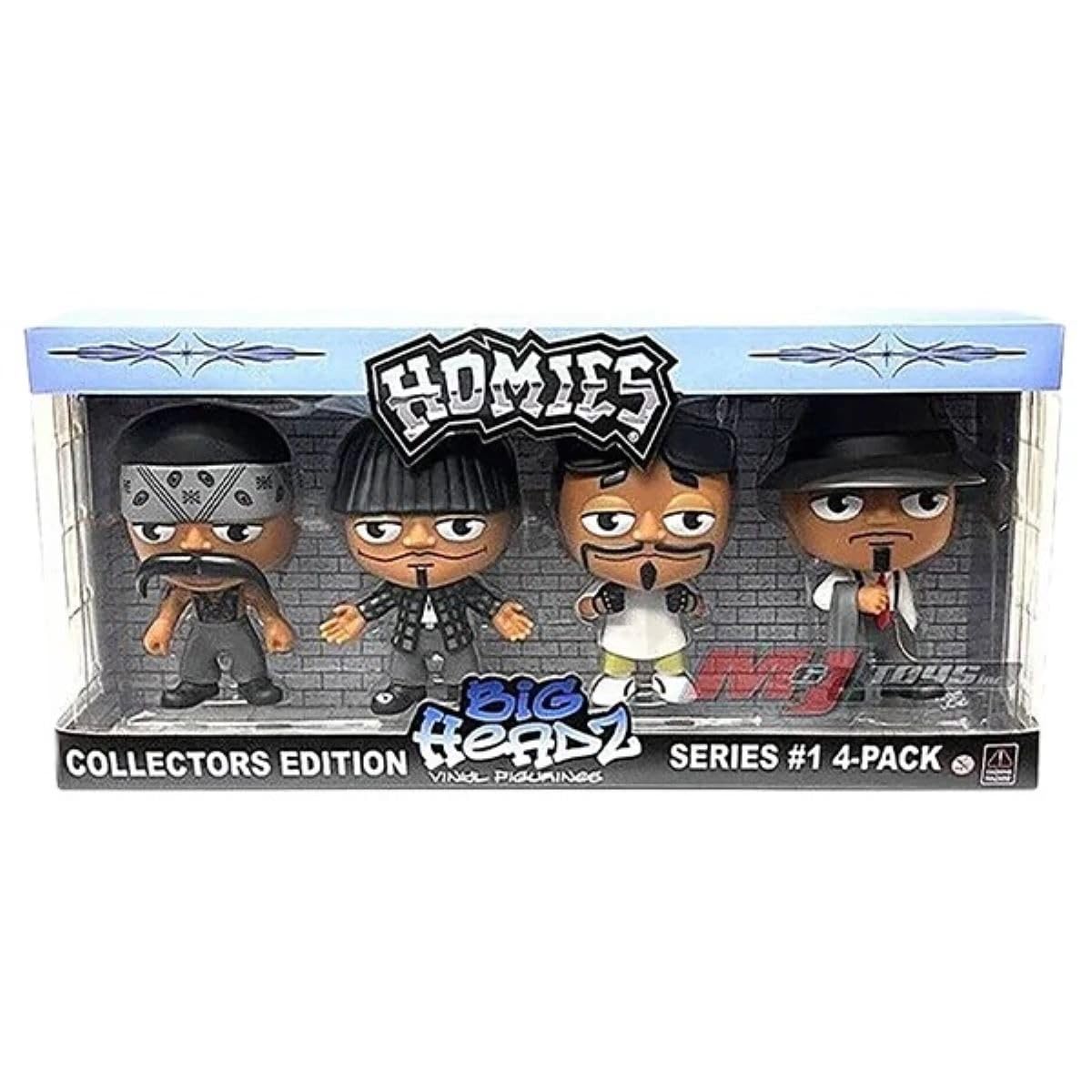 Amazon | HOMIES ホーミーズ BIG HEADZ フィギュア 4体セット [並行 