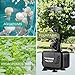 VIVOSUN 400GPH Submersible Pump(1500L/H, 15W), Ultra Quiet Water Pump with 5.3ft High Lift, Fountain Pump with 5ft Power Cord, 2 Nozzles for Fish Tank, Pond, Aquarium, Statuary, Hydroponics