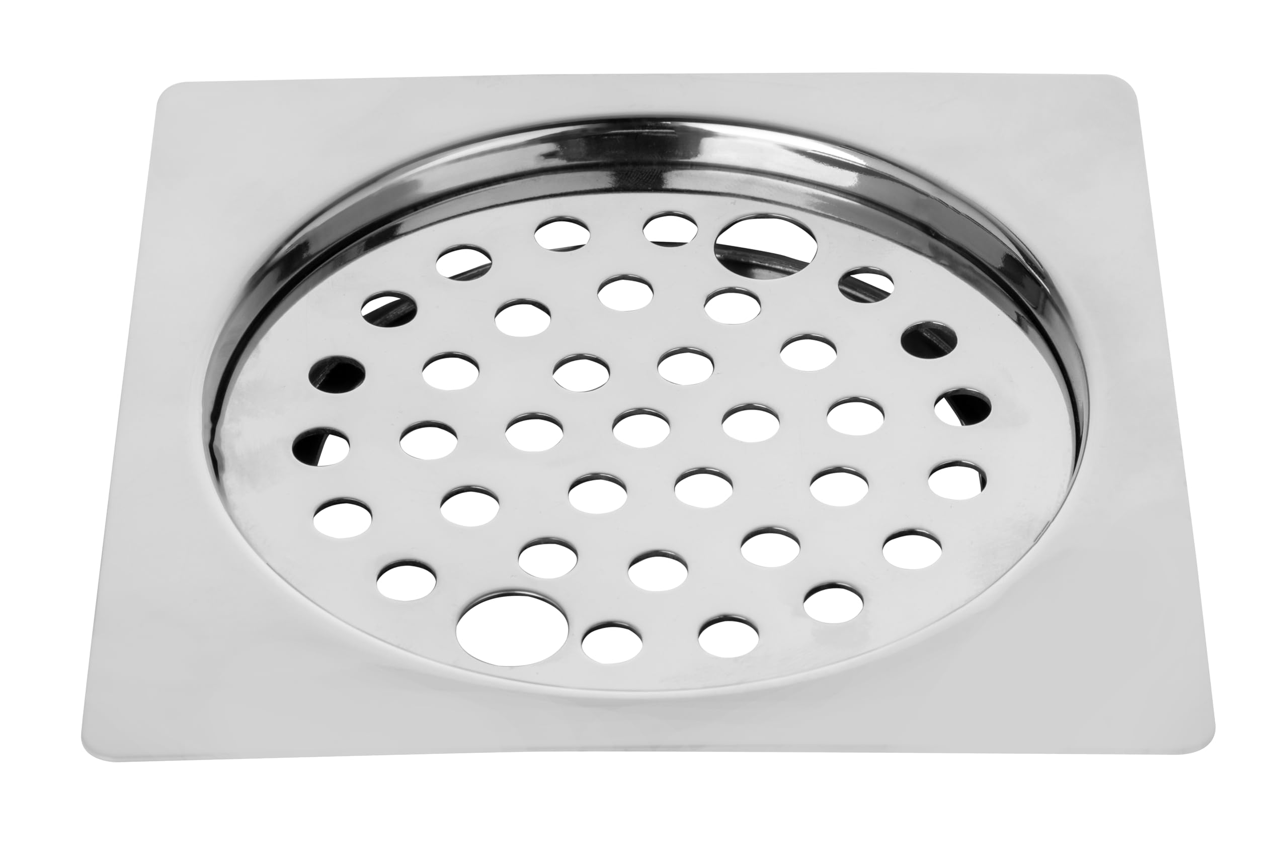 ROSEATE Stainless Steel Drain Strainer Cover Hole for Kitchen Sink, Bathroom, Wash Basin Floor Stainless Steel 304 Jali with Gloss Finish (6 INCH) (B0DF5GPGNY) Amazon Price History, Amazon Price Tracker