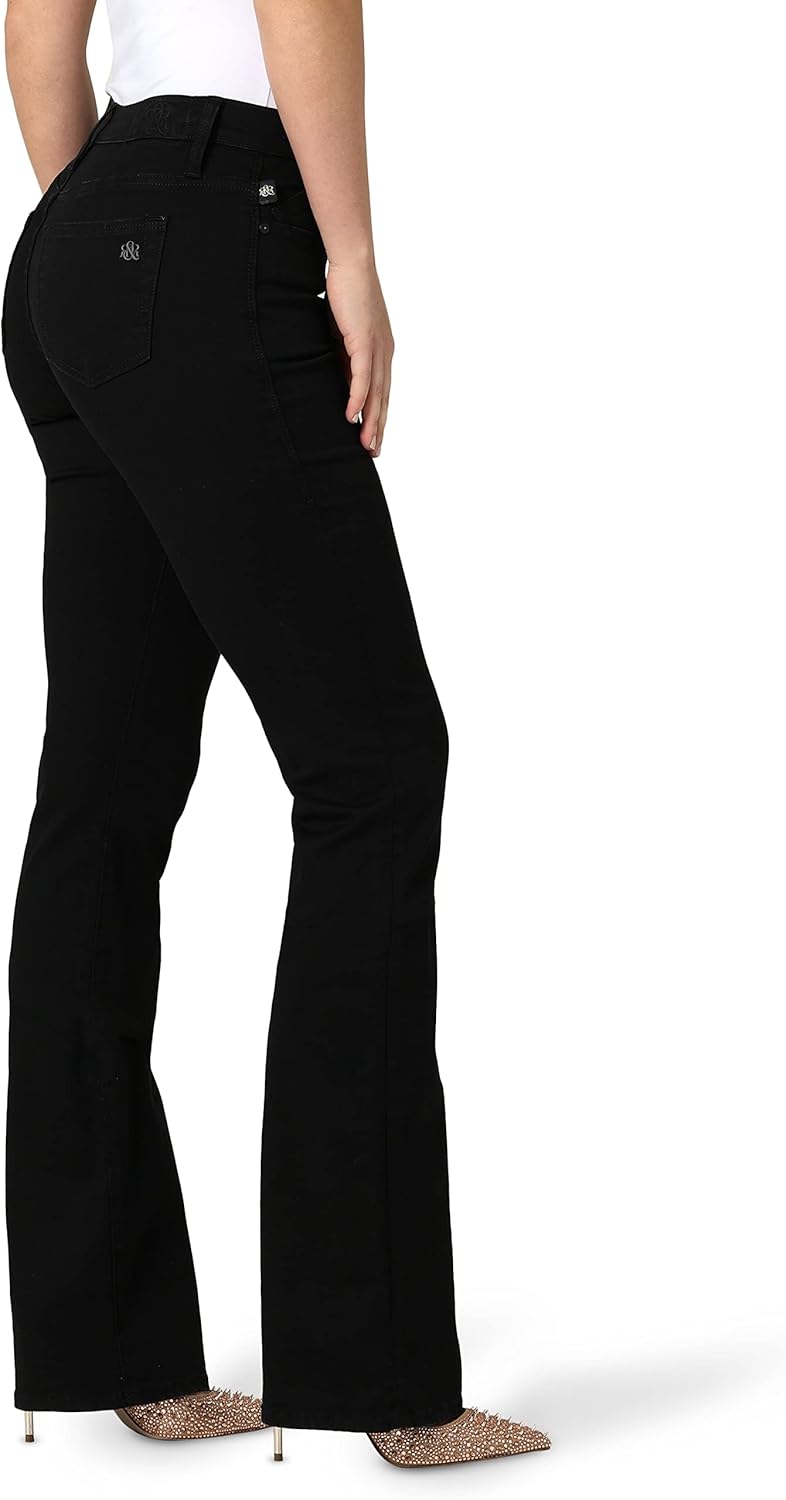 Rock & Republic Womens Kasandra Mid Rise Bootcut Jean - Image 3
