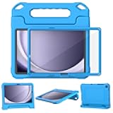 SUPLIK Kids Case for Samsung Galaxy Tab A11 Plus 2025 / A9 Plus 2023 11 inch Tablet, Galaxy Tab A11+/A9+ Case with Screen Protector, Durable Shockproof Lightweight Stand Handle Cover for Kids, Blue
