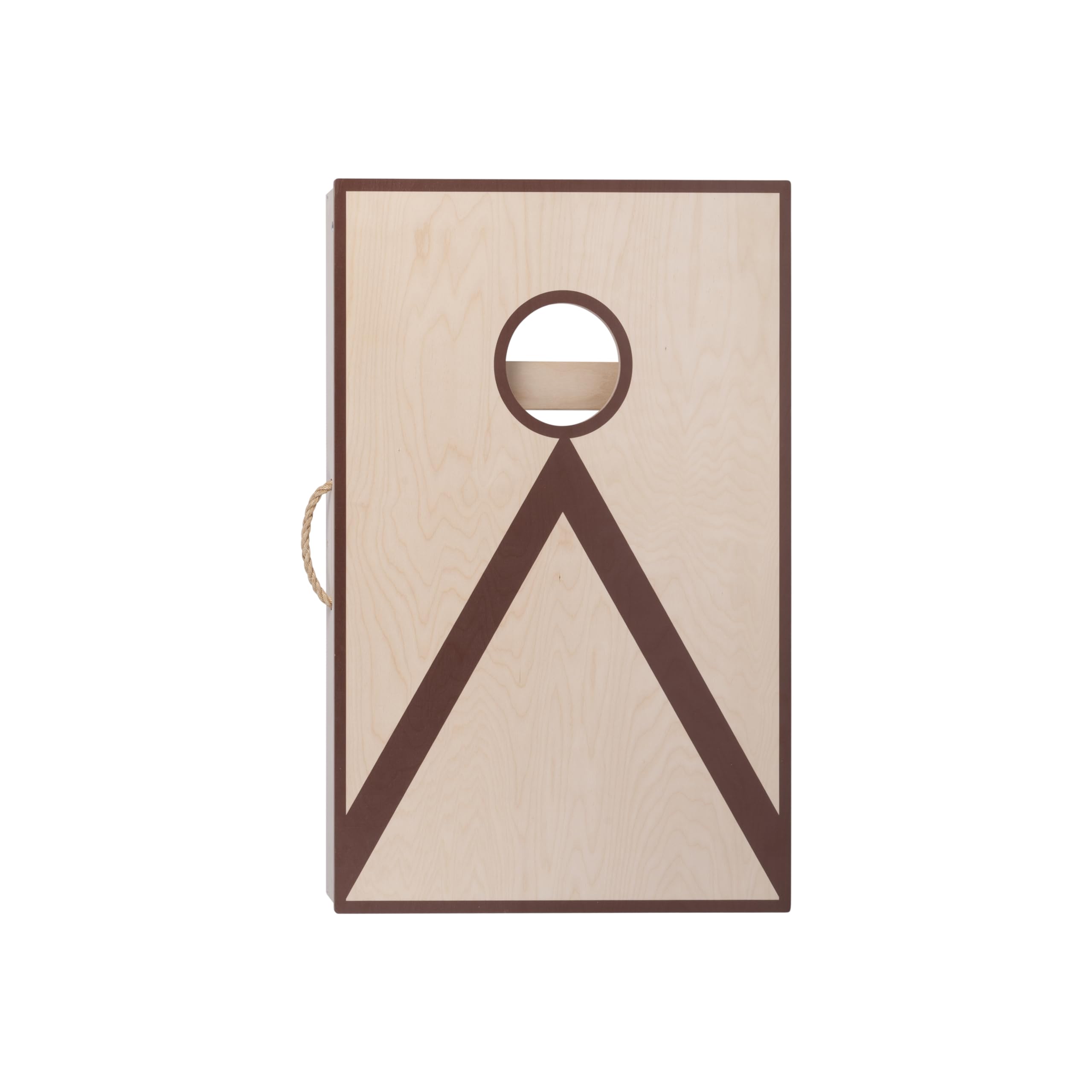 Engelhart – Cornhole in Legno 90 x 60 cm – Gioco di abilità da Esterno e Interno – Tavola in Legno massello – 8 Sacchetti Inclusi