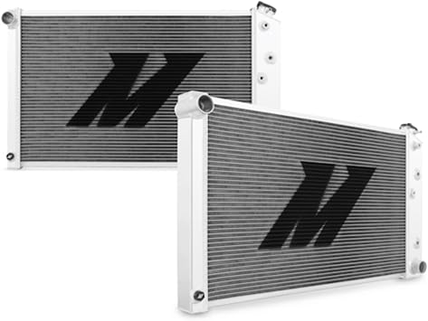 مبرد ألومنيوم عالي الأداء Mishimoto MMRAD-CAM-70X X-Line يناسب شيفروليه كامارو 1970-1981 باللون الفضي
