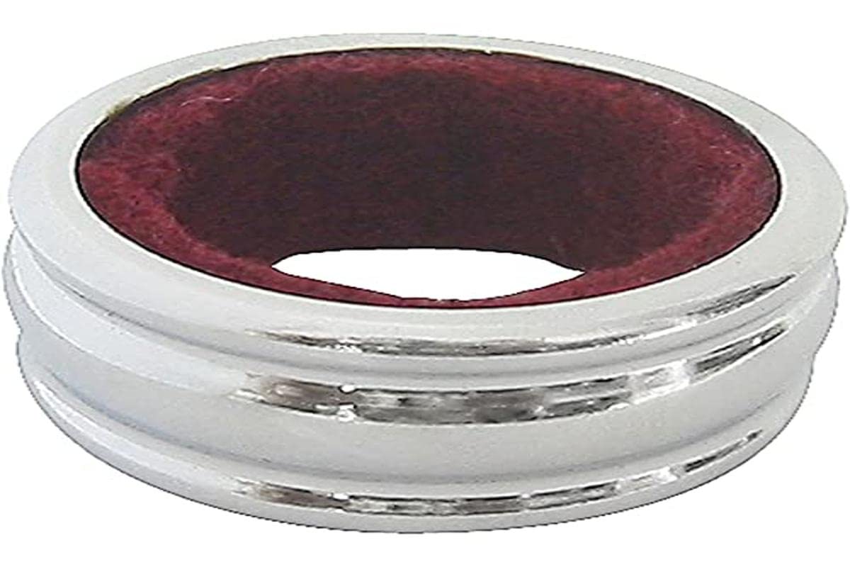 Fackelmann Wine Tropfenstopper Ring Chrome-Plated Brass