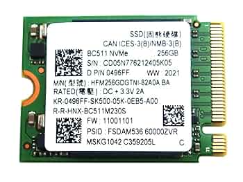Mi__st Amazon.com: Solid State Drive HFM256GDGTNI-82A0A Compatible