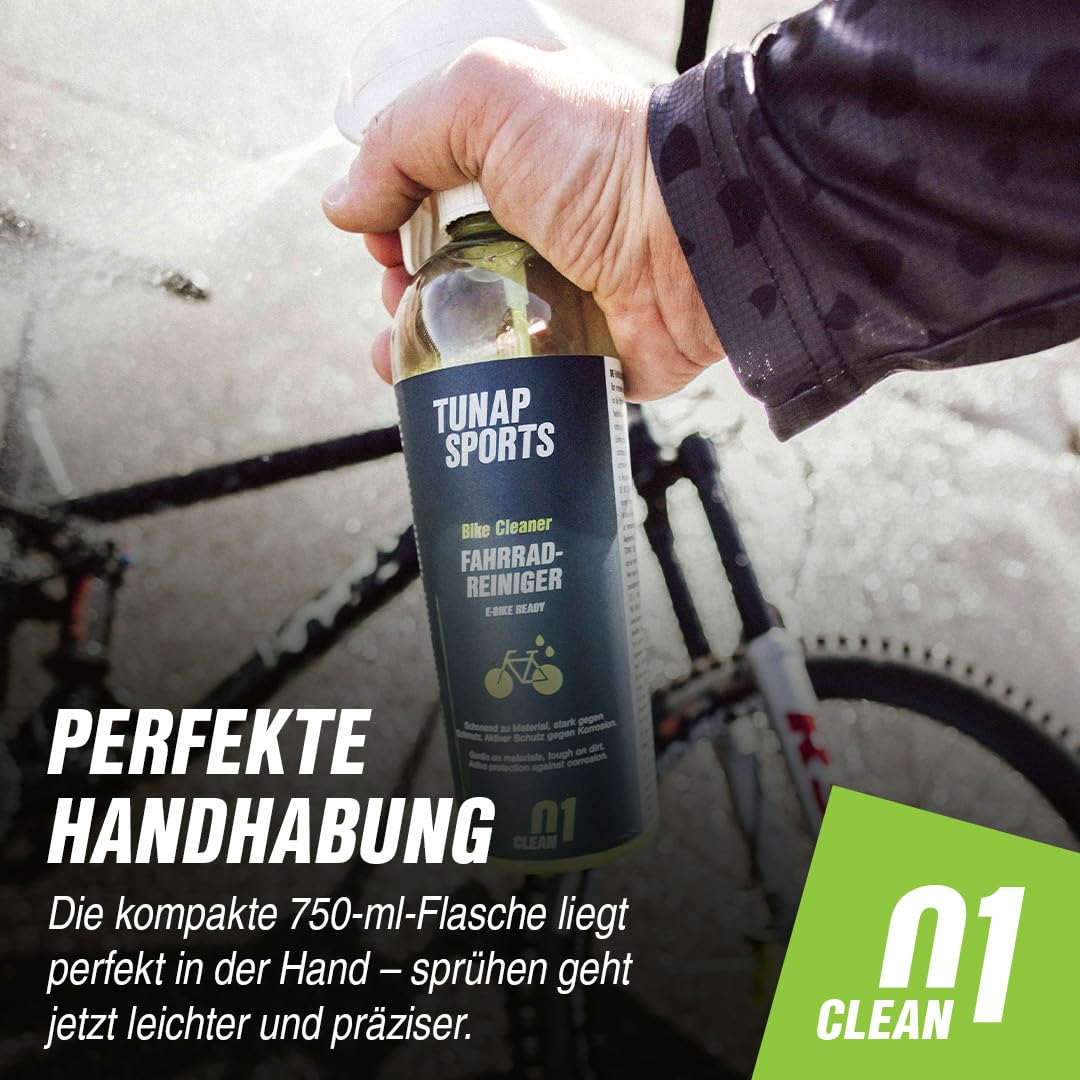 TUNAP SPORTS All-In-One Bike Set by Bike-Pro Steffi Marth, Made in Germany | Komplettes Pflegeset, kuratiert von Bike-Pro Steffi Marth