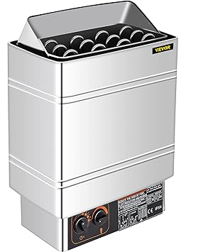 Estufa eléctrica para sauna 9kw con control termostático integrado sauna estufa eléctrica 380-415V Sauna Heater (9KW)