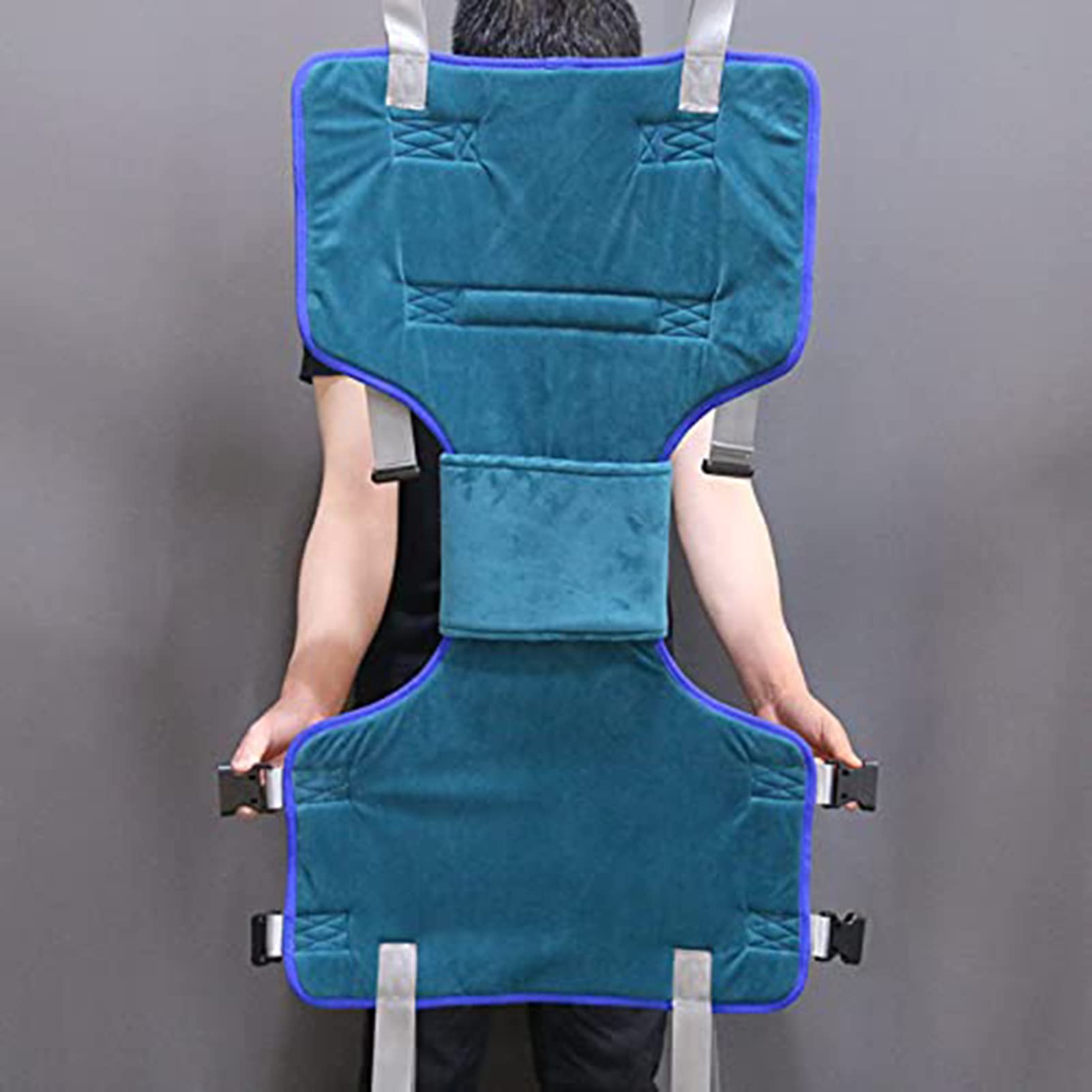 Arnés de Elevación de Paciente de Cuerpo Completo, Grúa de Paciente, Discapacidad de Elevación Cómoda Eslinga Cinturón de Transferencia Médica, Arnés de Ajuste Rápido